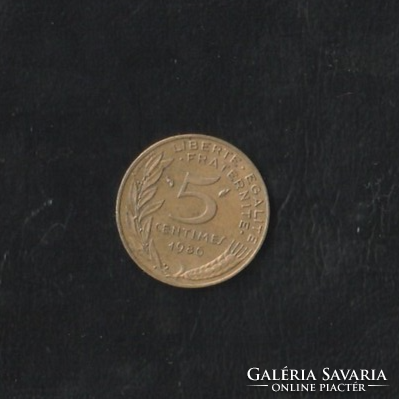 5 Centimes 1986