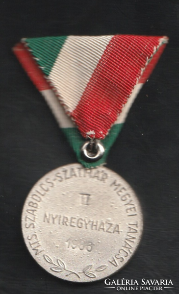 MTS Szabolcs-Szatmár megyei Tanács 1986 kitüntetés Futó  ezüst II. helyezett