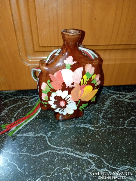 Népi festett kulacs, 8.Sok Aukció és Akciók Vegye Vigye Gyűjtemény