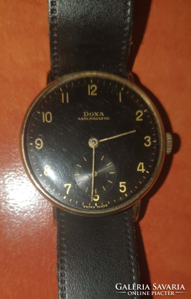 Doxa klasszikus, elegáns férfi arany karóra 1943 évjárat