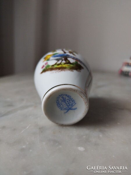 Herendi rotschild mintás miniatűr váza