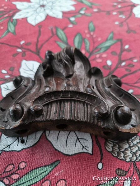 Antik Biedermeier Bécsi barokk rokokó stílusú falióra asztali óra Torony dísz Bútor tükör dísz