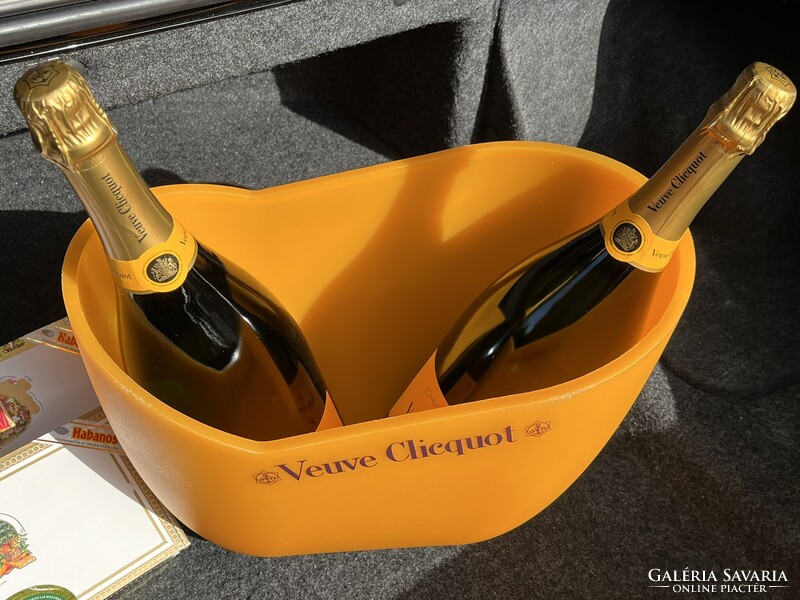 CHAMPAGNE CLUB - Veuve Clicquot dupla magnum sárga jégveder