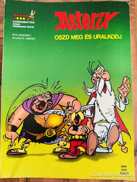 ASTERIX ÉS TALPRAESETT TOM KÉPREGÉNYEK 5 DARAB