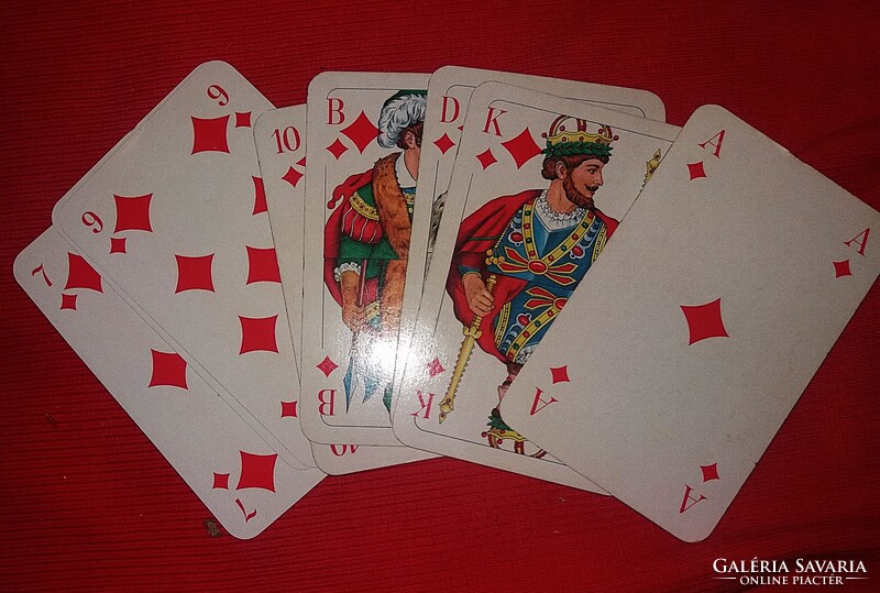 1960'S Régi F. X. SCHMID's MÜNCHEN kártyagyáras BRIDZS kártya dobozával WINSTON USA CIGARETTA
