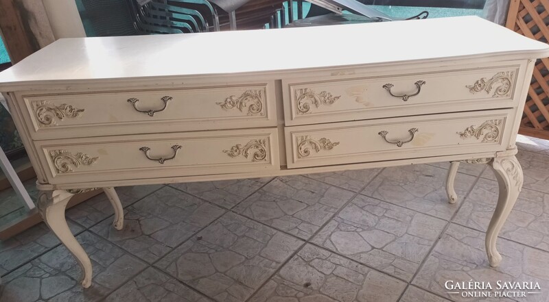 Barokk replika 4 fiókos kisszekrény