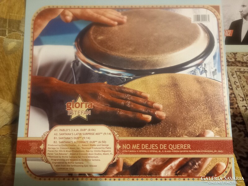 GLORIA ESTEFAN. NO ME DEJES QUERER. 12' MAXI SINGLE 2000