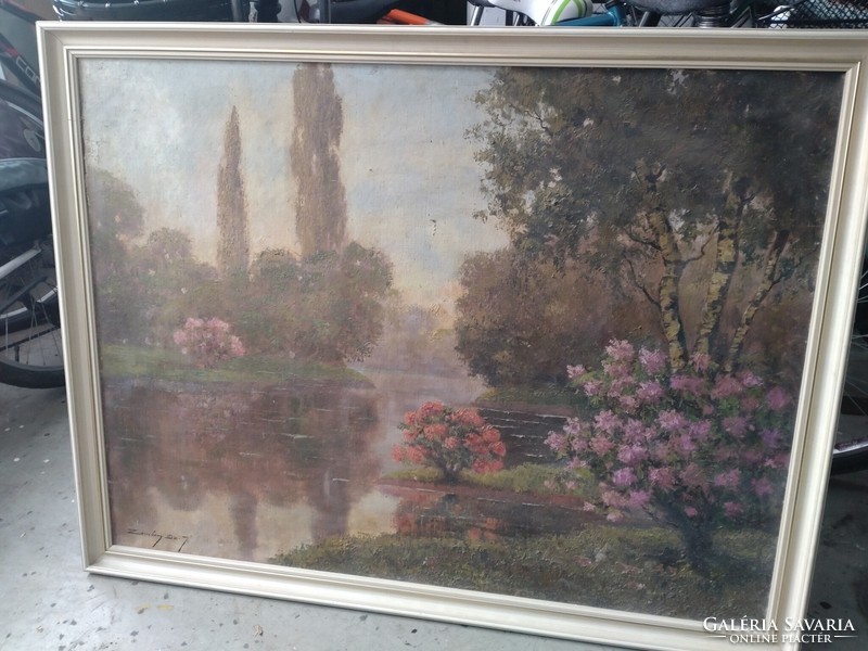 Zombory Sz J  festmény