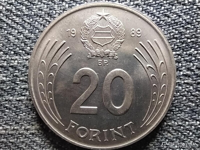 Népköztársaság (1949-1989) 20 Forint 1989 BP