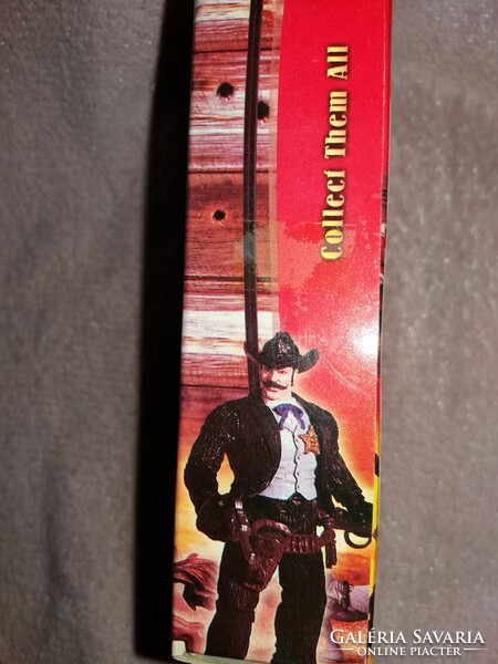 MINŐSÉGI CHAP-MET WESTERN INDIÁN játék figura 12 cm dobozával BONTATLAN a képek szerint 3.