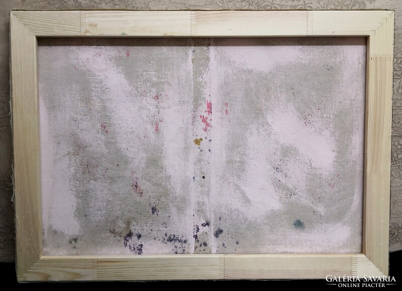 FK/564. – Madarassy György – Virágos absztrakt