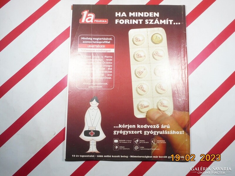 Régi retro újság - Patika Magazin - 2007. december. - Születésnapra ajándék.