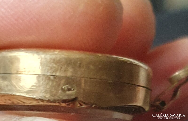 Antik 14K rózsaarany női karóra Amilo Watch