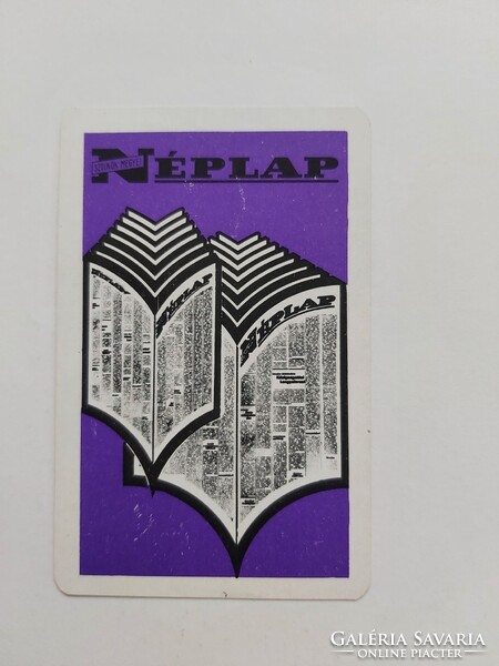 SZOLNOK MEGYEI NÉPLAP 1976. évi kártyanaptár