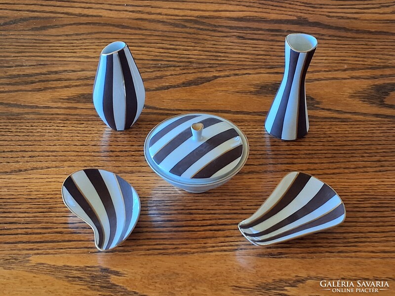 Art Deco Freiberger porcelán szett