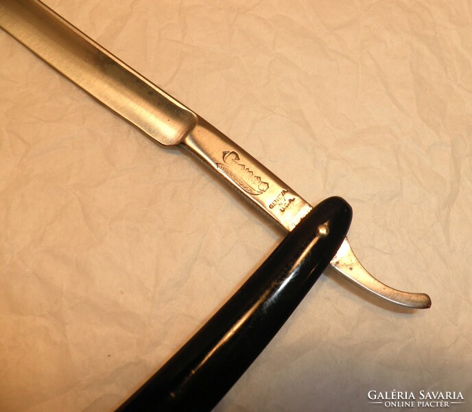 Régi HENRY'S borotva GENEVA NY USA. Gyűjteményből. Kés, bicska, tőr, borotva.