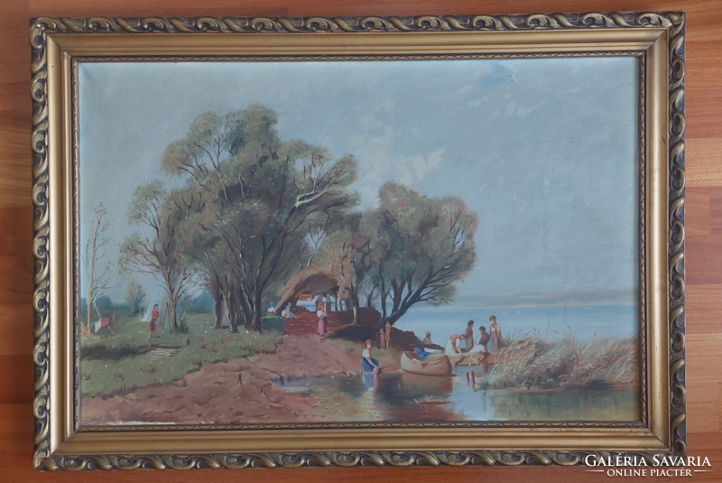 Olaj vászon festmény