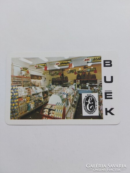 HEVES MEGYEI IPARCIKK KISKER. VÁLLALAT 1976. évi kártyanaptár