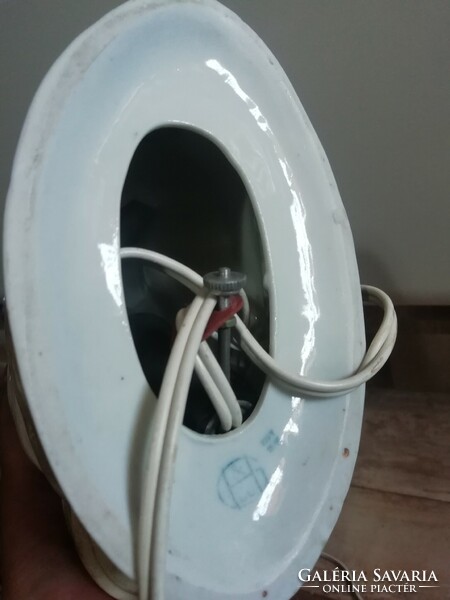 Hajós porcelán lámpa nagyon szépen világít hibátlan állapotban