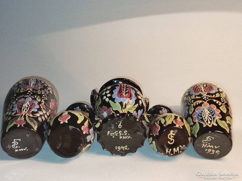 HMV kerámiák - Fejes Sándor munkái