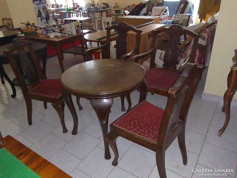 5-drb-os neobarokk szalon garnitúr