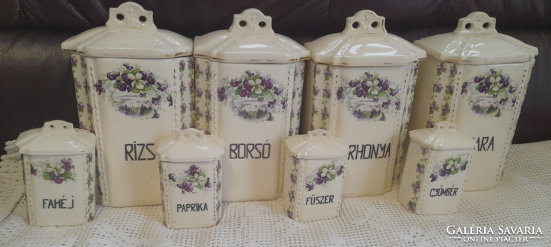 Grell ibolyás fűszertartók