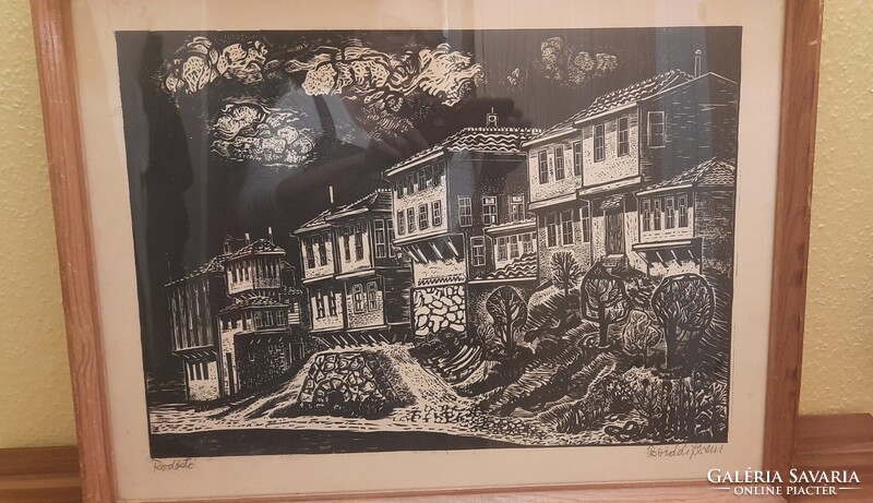 Bordás Ferenc/ Rodostó /fametszet