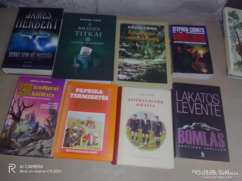 Vegyes könyvcsomag 8-drb-os