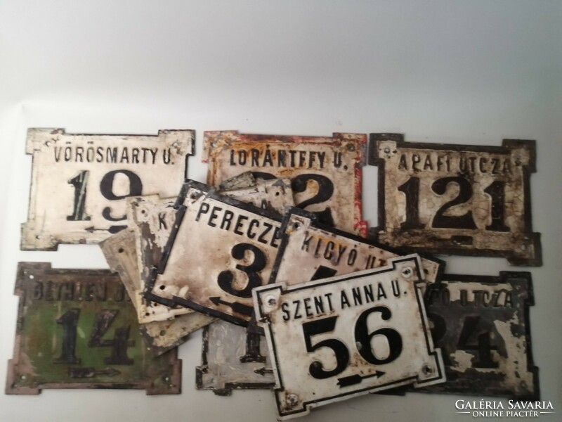 ANTIK UTCA- ÉS HÁZSZÁM  -  KUT UTCZA 40