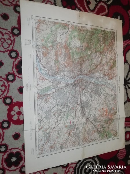 Budapest és környéke M.KIR térkép 9.