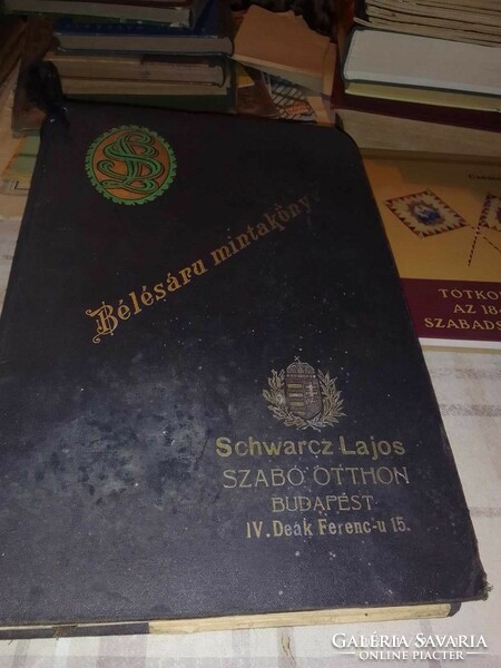 Schwarcz Lajos,Bélésárú mintakönyv
