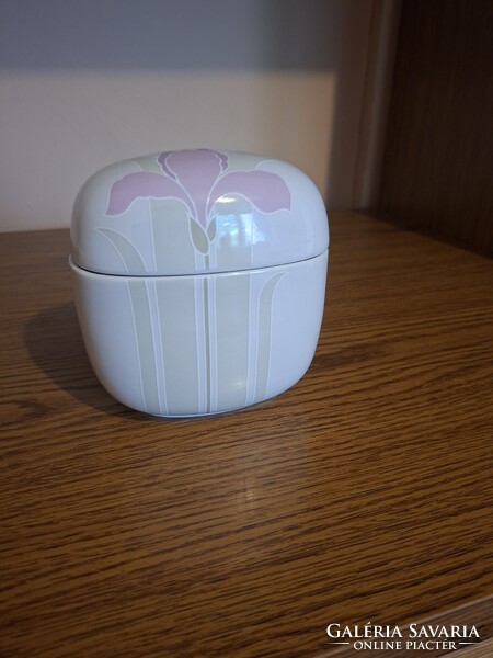 Német porcelán keksz vagy süteménytartó (bonbonier). Hibátlan Jelzett