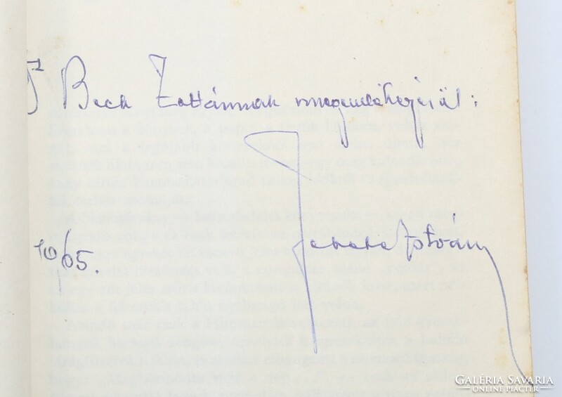 Dedikált - Fekete István - Csend - Első kiadás Szép állapotban !!