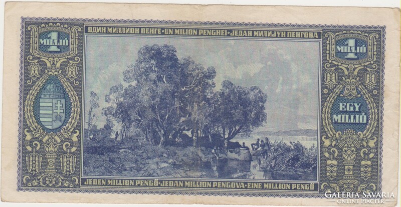 Magyarország 1000000 pengő 1945 G