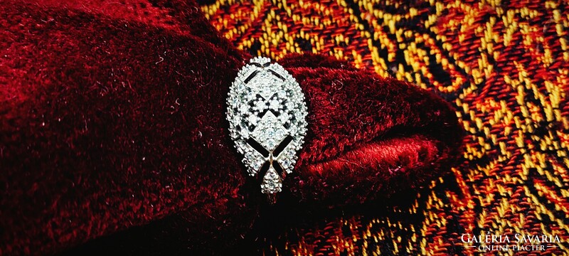 Magyar fémjeles 925-ös ezüst gyűrű