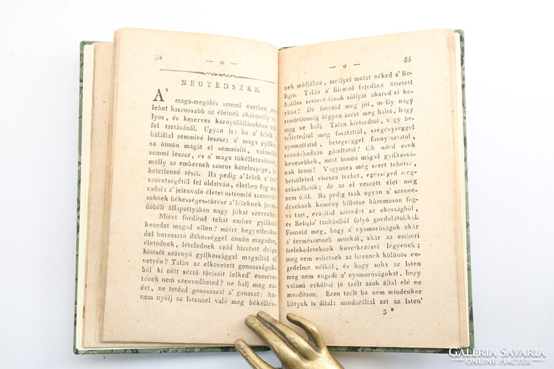 1818 Miskolc - Török Damascén - Az önnön gyilkosságról Ritka példány szép állapotban !!