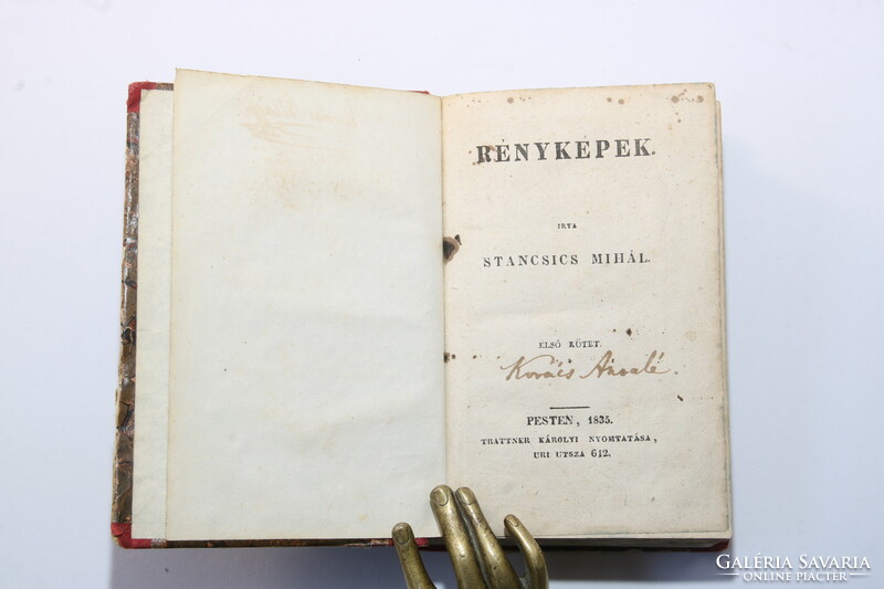 1835 - Táncsics Mihály Rényképek I-II-III kötet. Teljes példány Rendkívül ritka könyv !!