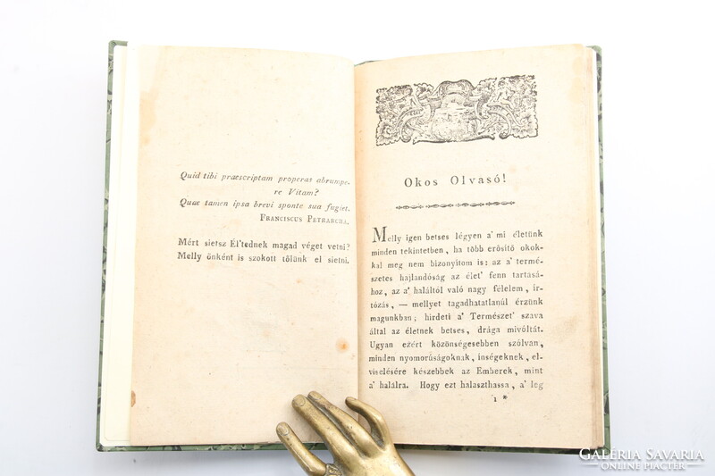 1818 Miskolc - Török Damascén - Az önnön gyilkosságról Ritka példány szép állapotban !!