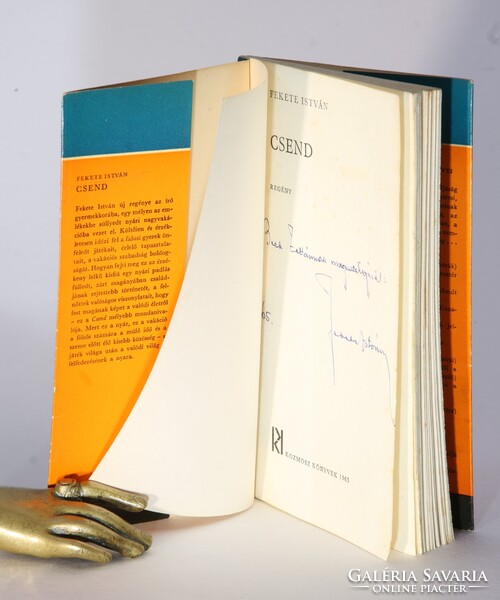 Dedikált - Fekete István - Csend - Első kiadás Szép állapotban !!