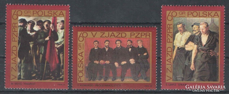 1968. Lengyelország - Munkáspárt kongresszusa, sor**