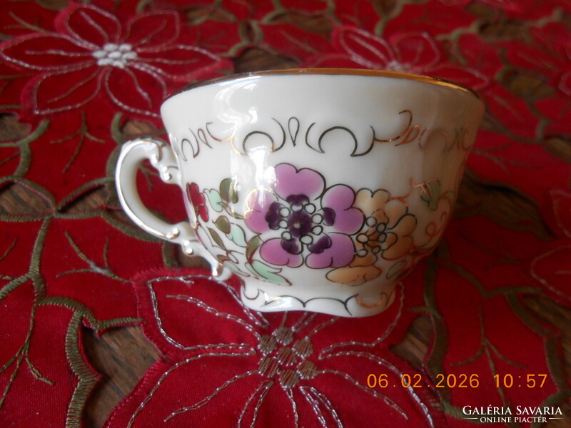 Zsolnay pillangós kávés csésze