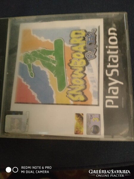 PS 1-es játék Snowboard racer.