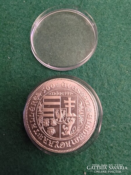 EZÜST EMLÉKÉRME!   "500 éves az első magyar tallér (1999.)"