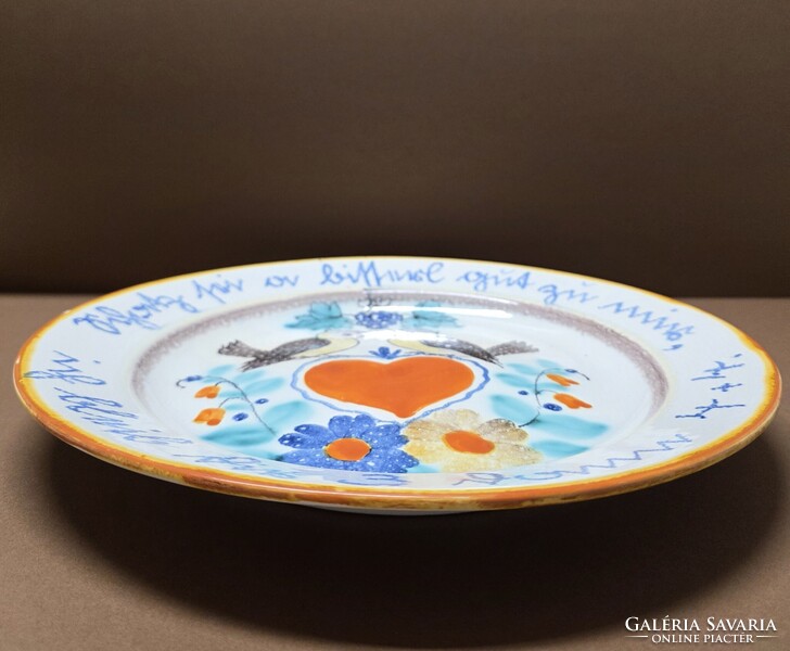 Villeroy & Boch dísztányér/falitányér/lakodalmi ajándék