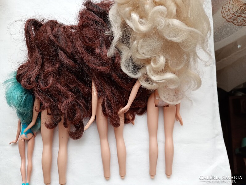 Baba 06 - játékbaba vegyes alkatrész műanyag vintage barbi barbie alak egyben
