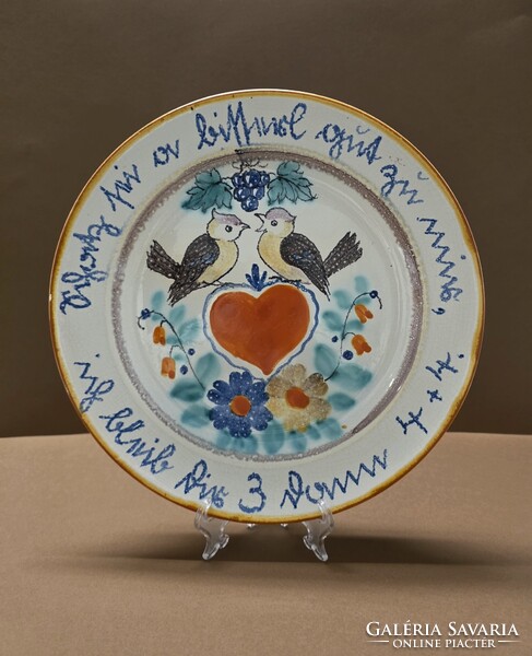 Villeroy & Boch dísztányér/falitányér/lakodalmi ajándék