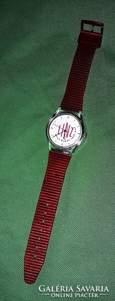 Retro német LINZ quartz kvarcóra nem tesztelt a képek szerint