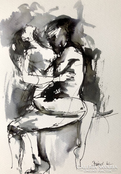 Erato sorozat art by Konrad Biro. Eredeti tus festmény. Alacsony induló árral! Egy hét-egy esély!