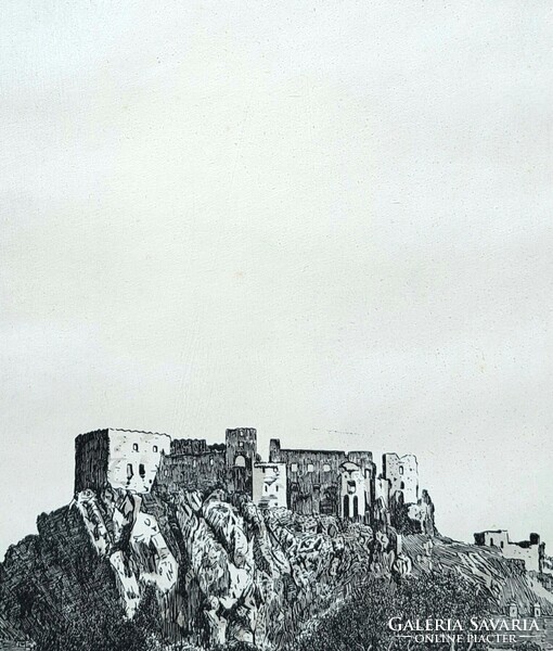 AKCIÓ! CSAK 9 EZER FT: Beckó vára - Bolondóc, Felvidék, Szlovákia, Beckov