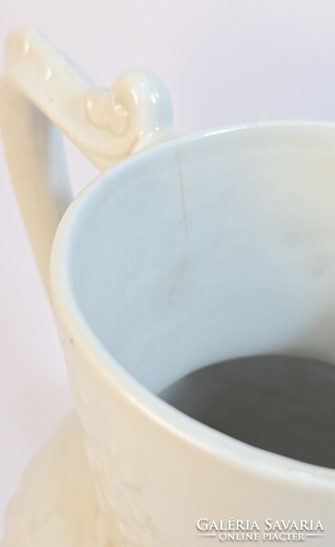 Ritka, faun fejes antik Zsolnay kancsó